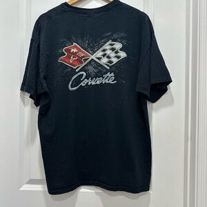 Gildan Black Corvette Graphic Tee